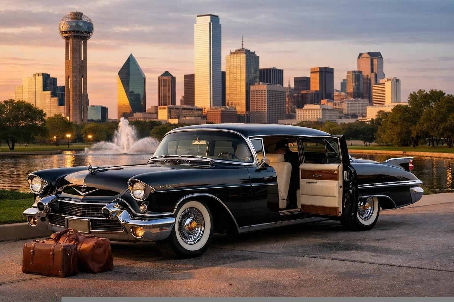 Grand Prairie Texas Classic Car Chauffeur Service
