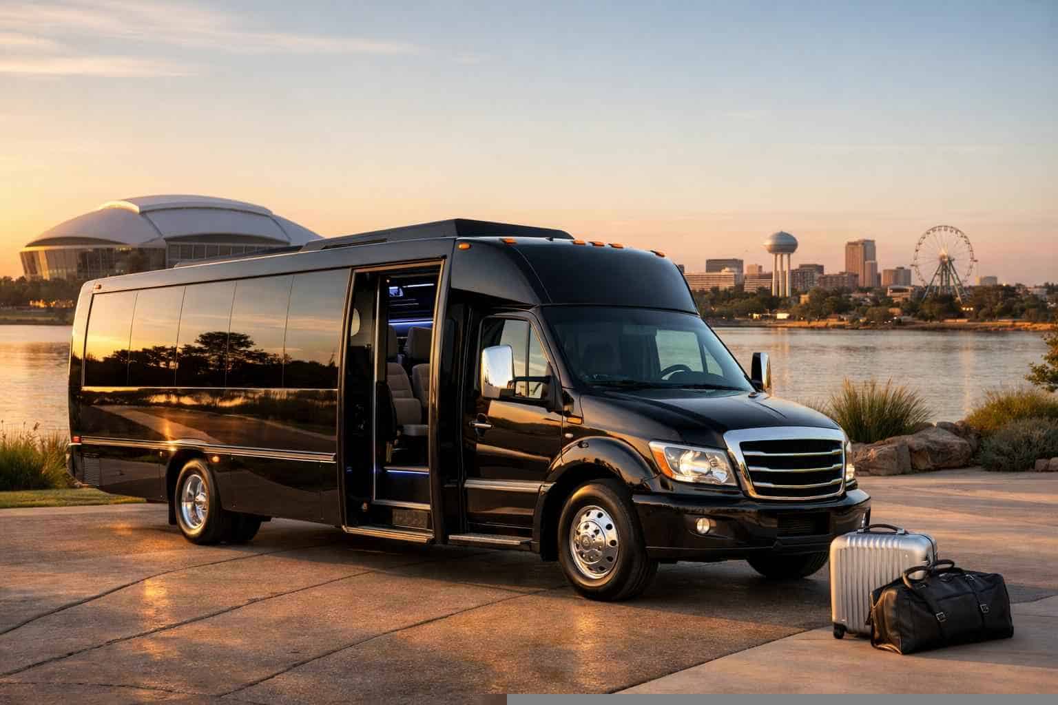 Grand Prairie Texas Shuttle Bus Rental