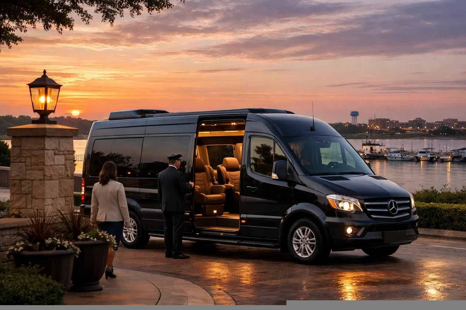 Grand Prairie Texas Sprinter Van Rental with Driver