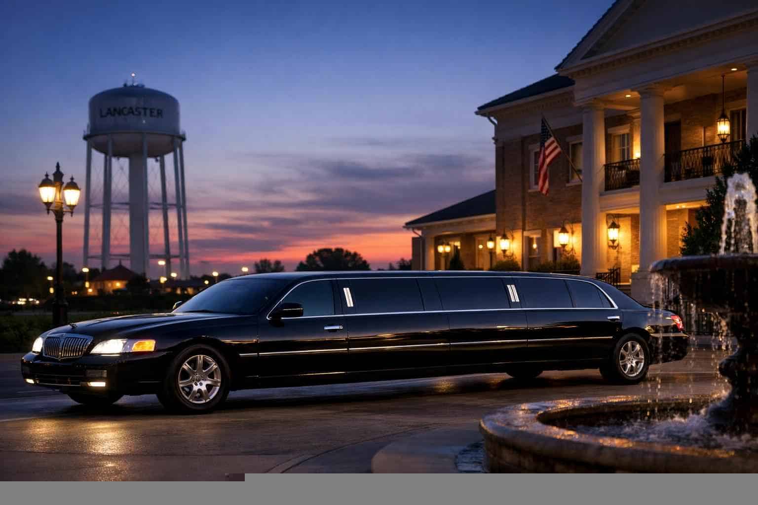 Lancaster Texas Black Limo Rental