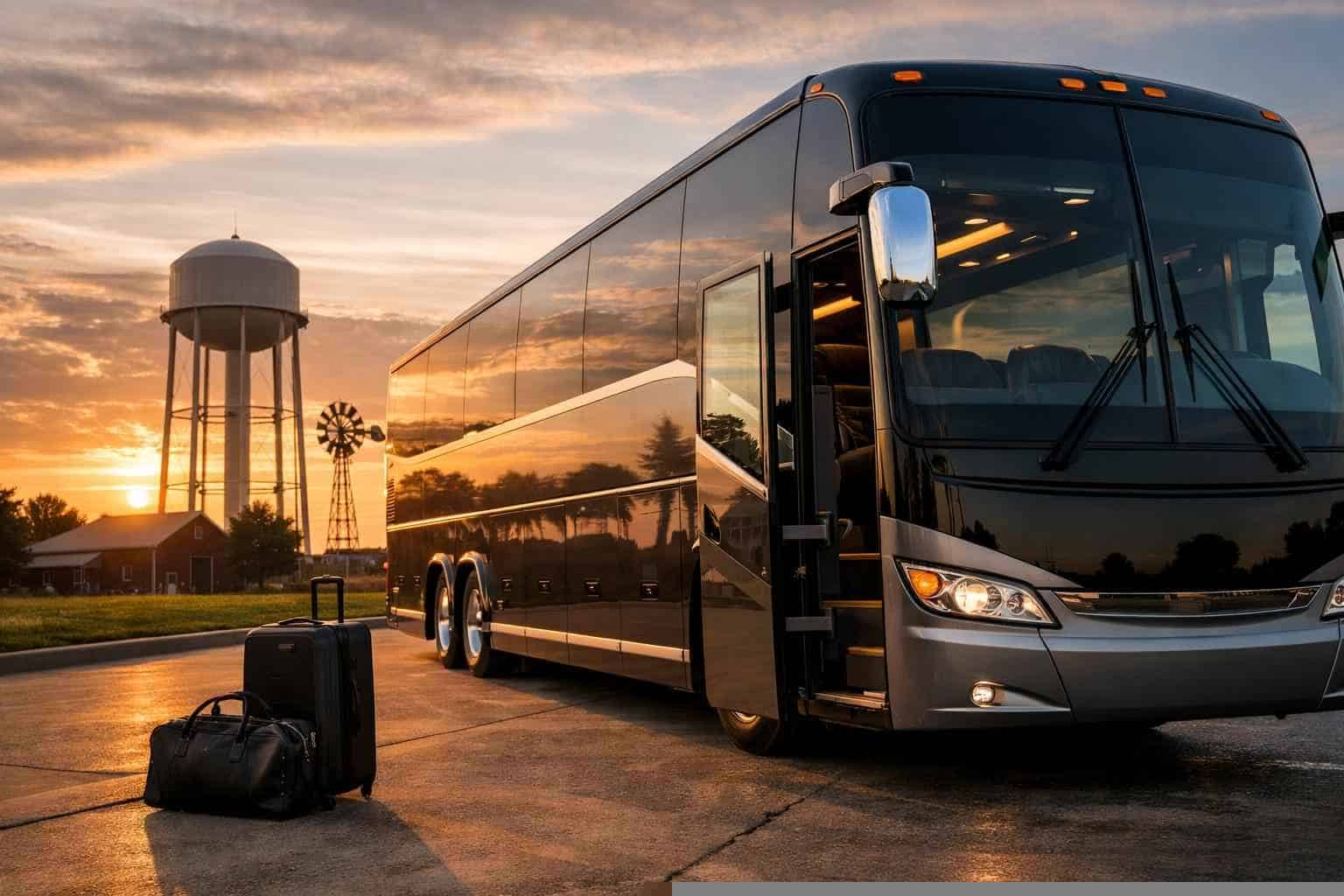 Lancaster Texas Charter Bus Rental