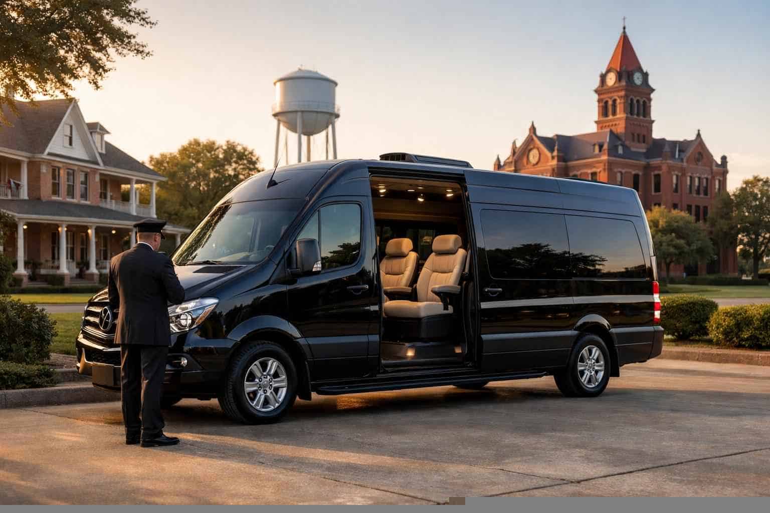 Lancaster Texas Passenger Van with Driver