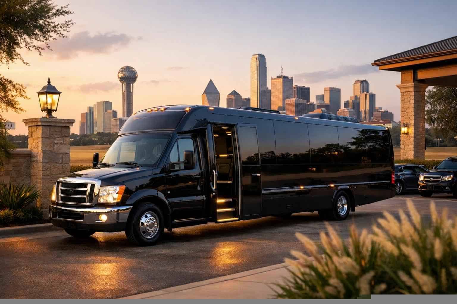 Lancaster Texas Shuttle Bus Rental