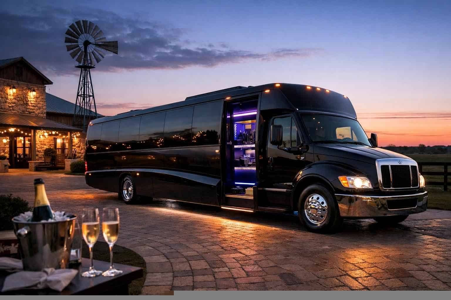 Limo Bus Rental Celina TX