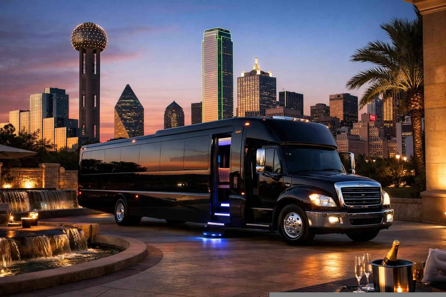 Limo Bus Rental Duncanville TX