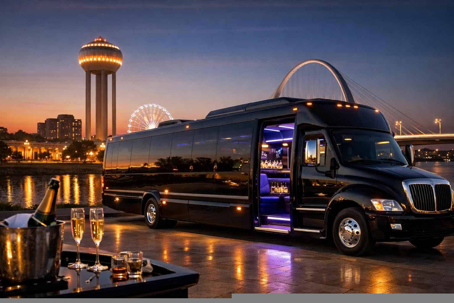 Limo Bus Rental Garland TX