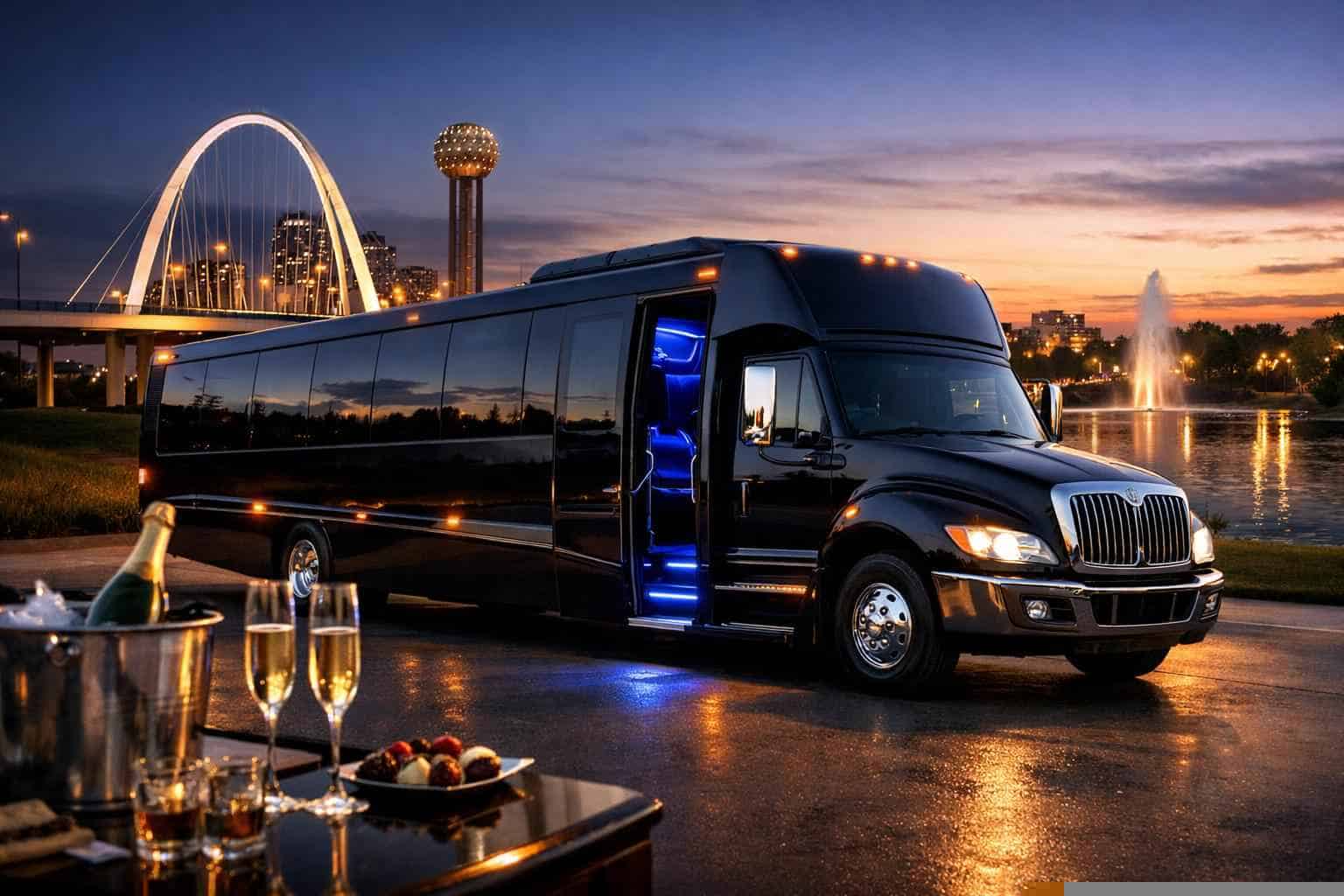 Limo Bus Rental Grand Prairie TX