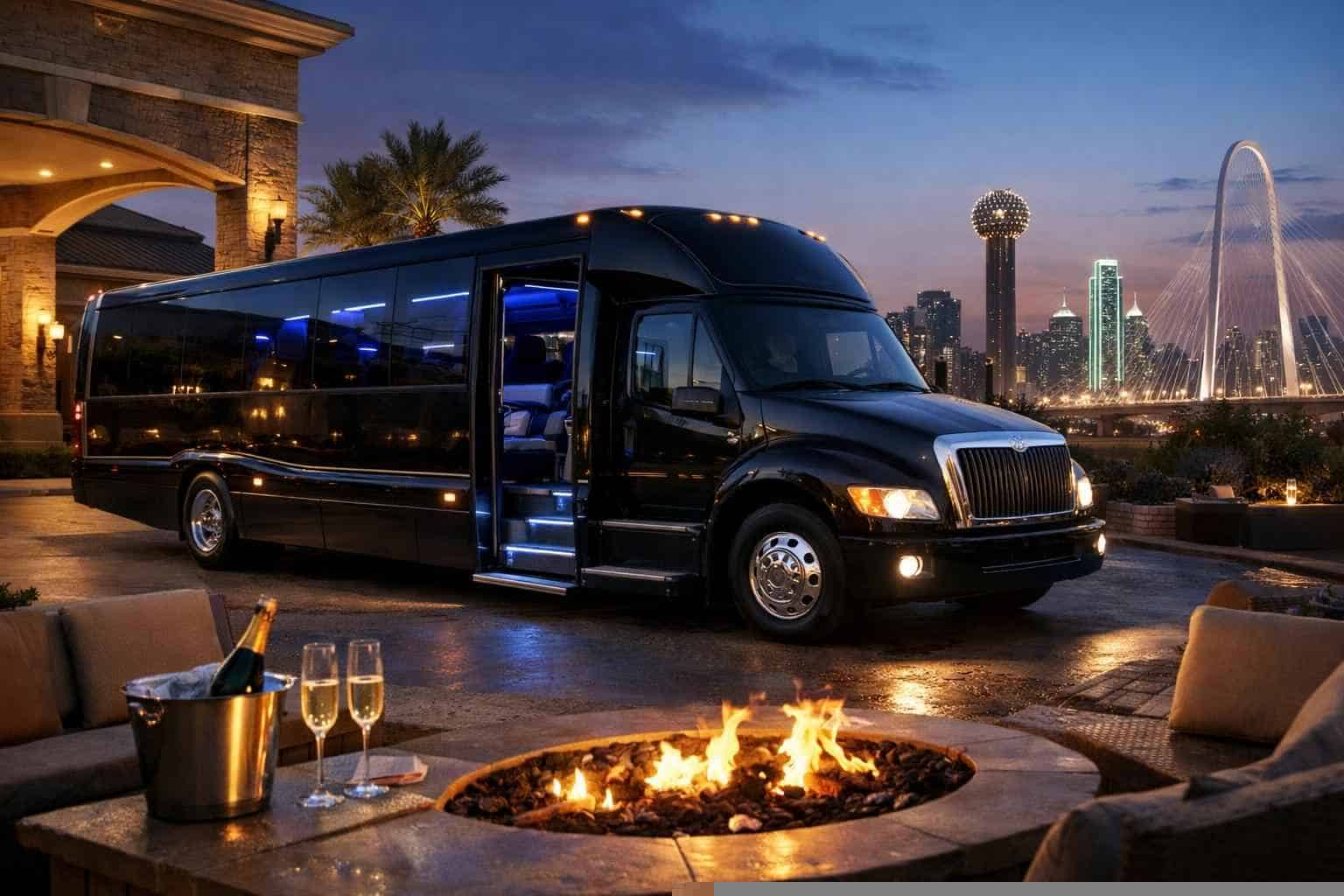 Limo Bus Rental Mesquite TX