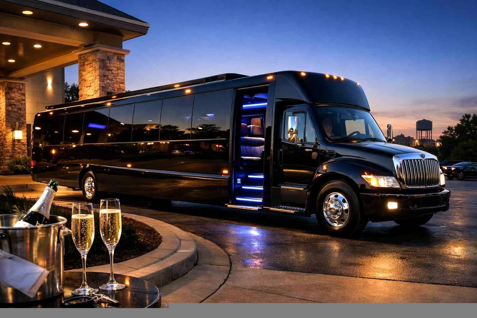Limo Bus Rental Near Me Balch Springs TX
