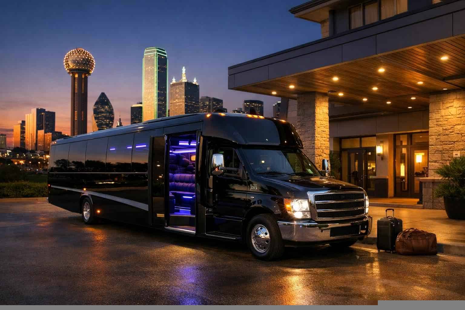 Limo Bus Rental Near Me Duncanville TX