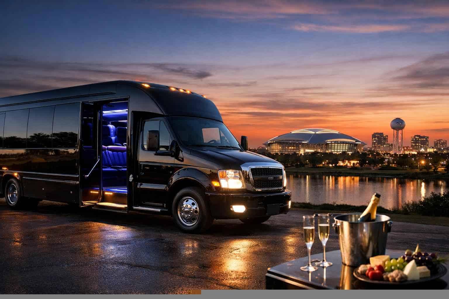 Limo Bus Rental Near Me Grand Prairie TX