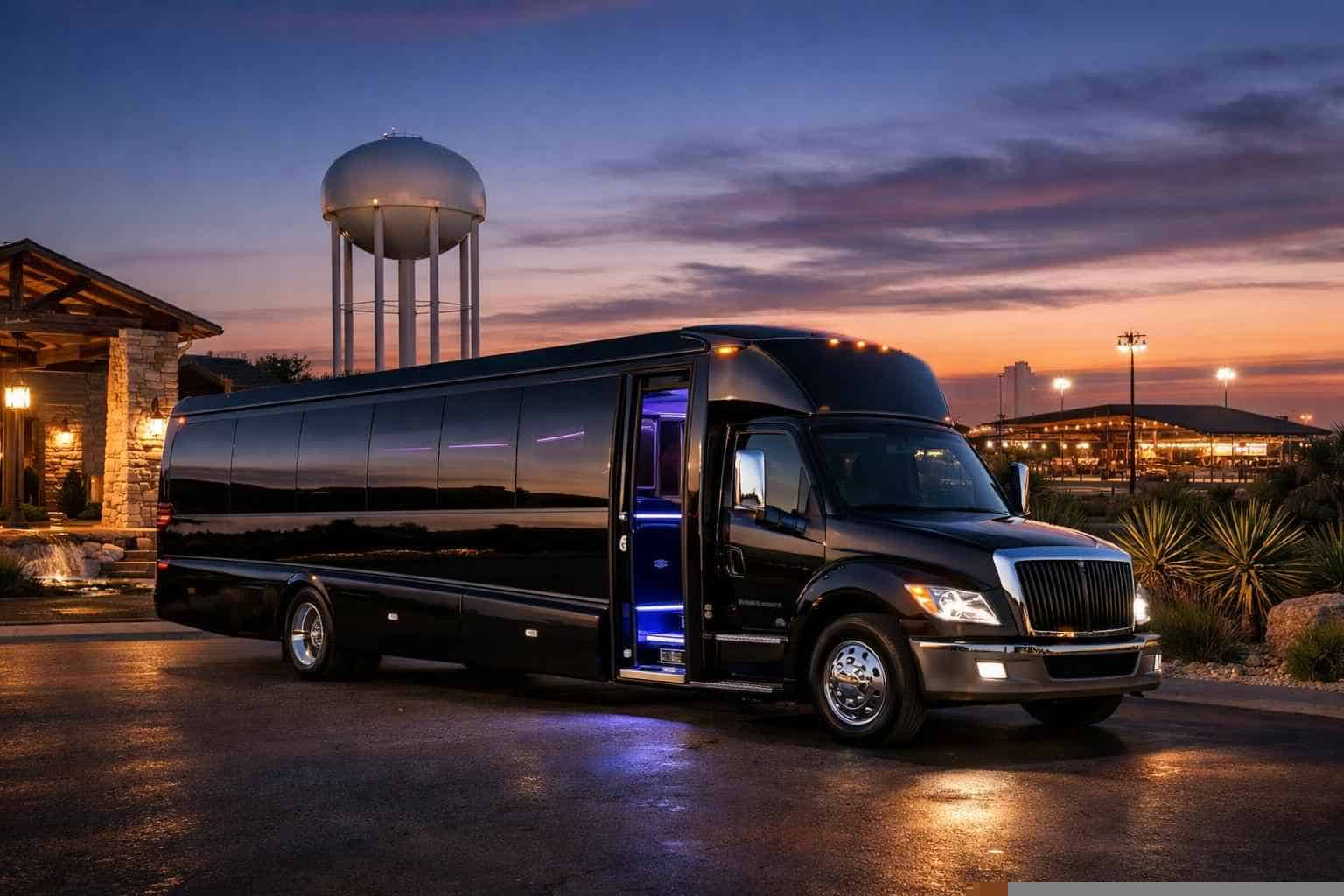 Limo Bus Rental Near Me Mesquite TX