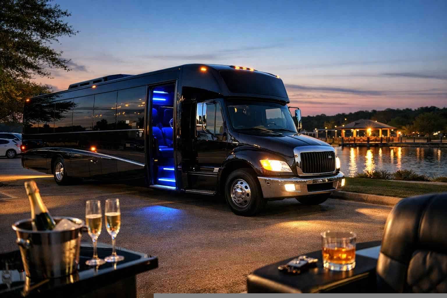 Limo Bus Rental Near Me Wylie TX