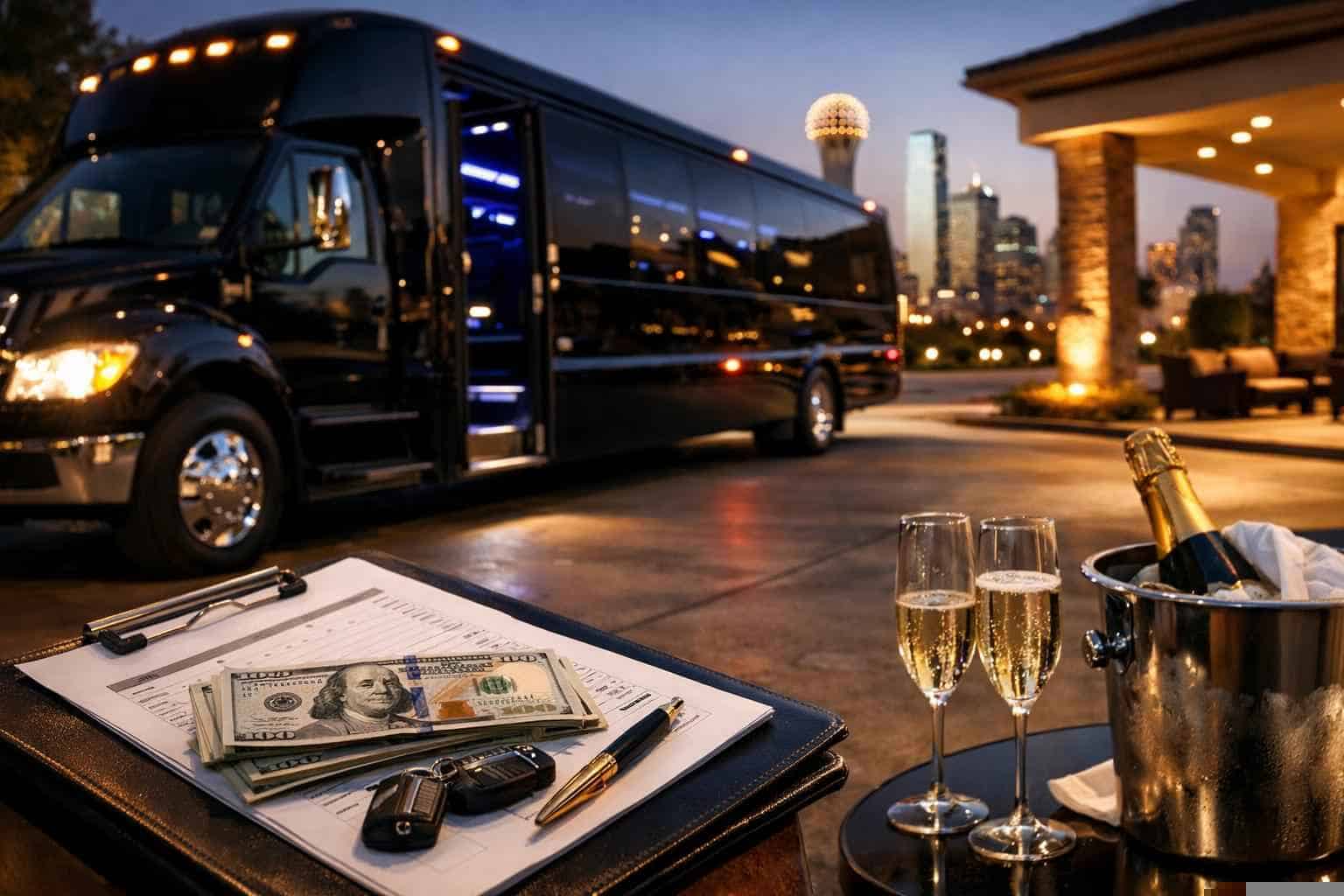 Limo Bus Rental Prices in Balch Springs TX