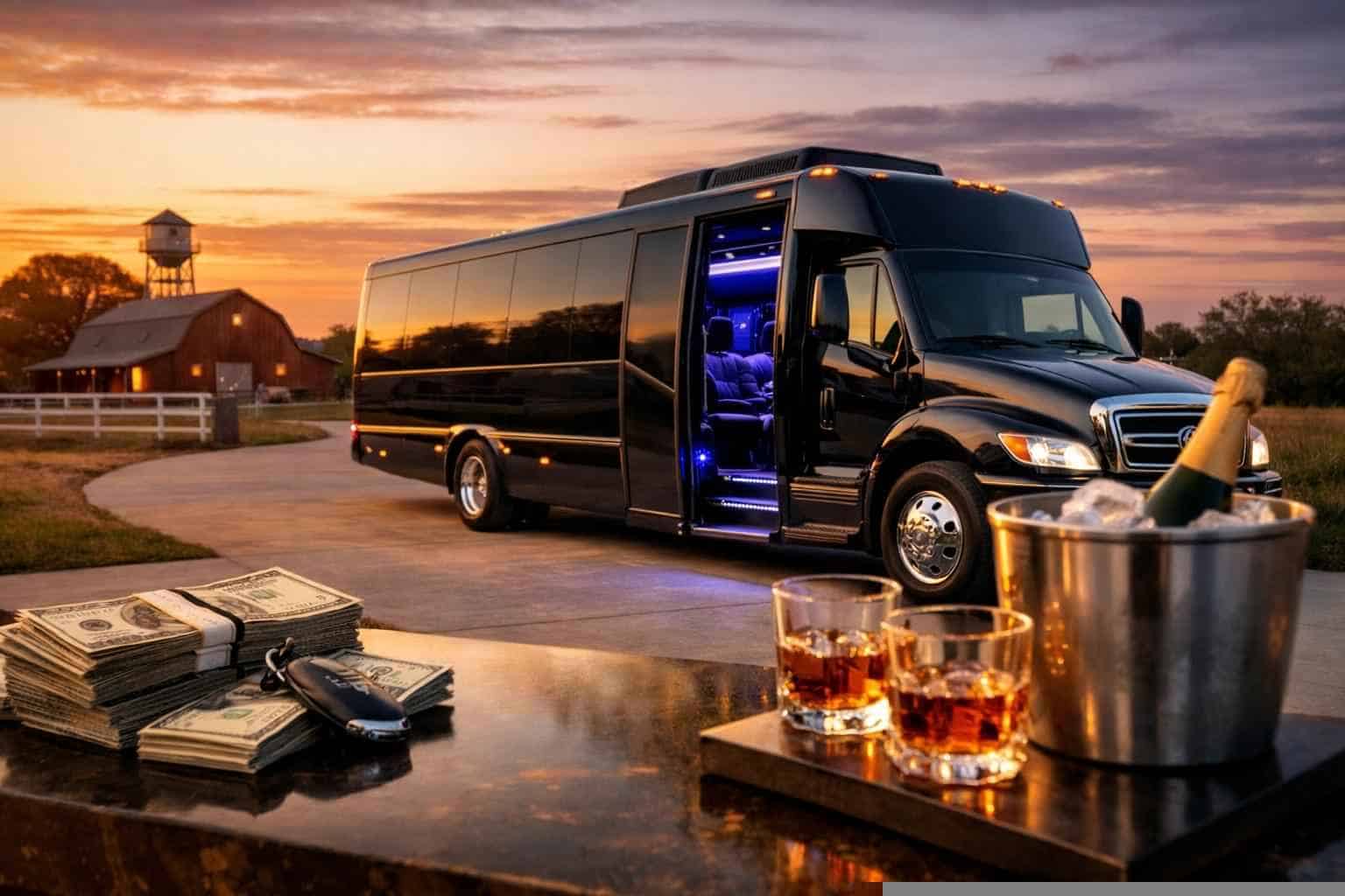 Limo Bus Rental Prices in Celina TX