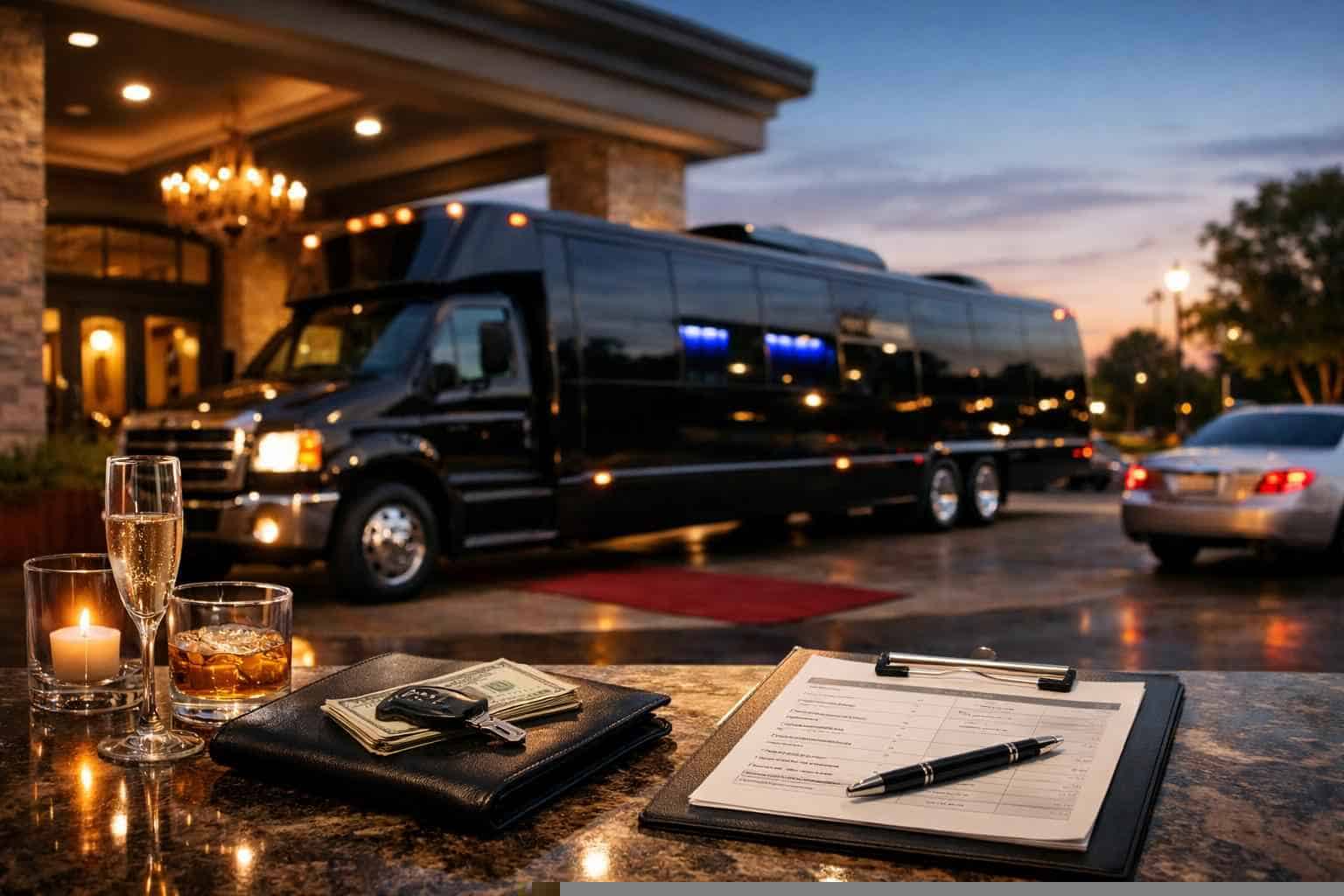 Limo Bus Rental Prices in Duncanville TX