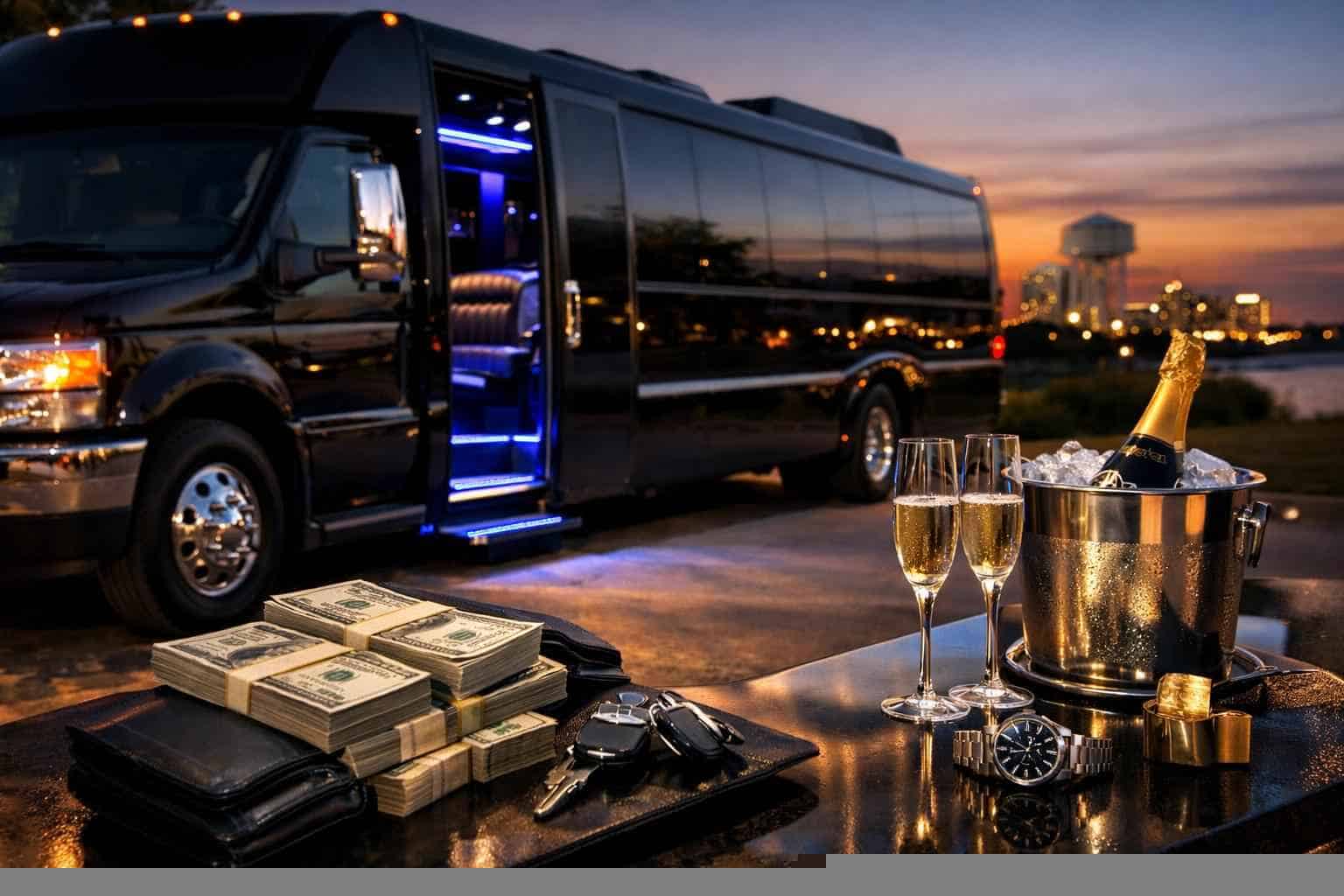 Limo Bus Rental Prices in Lancaster TX