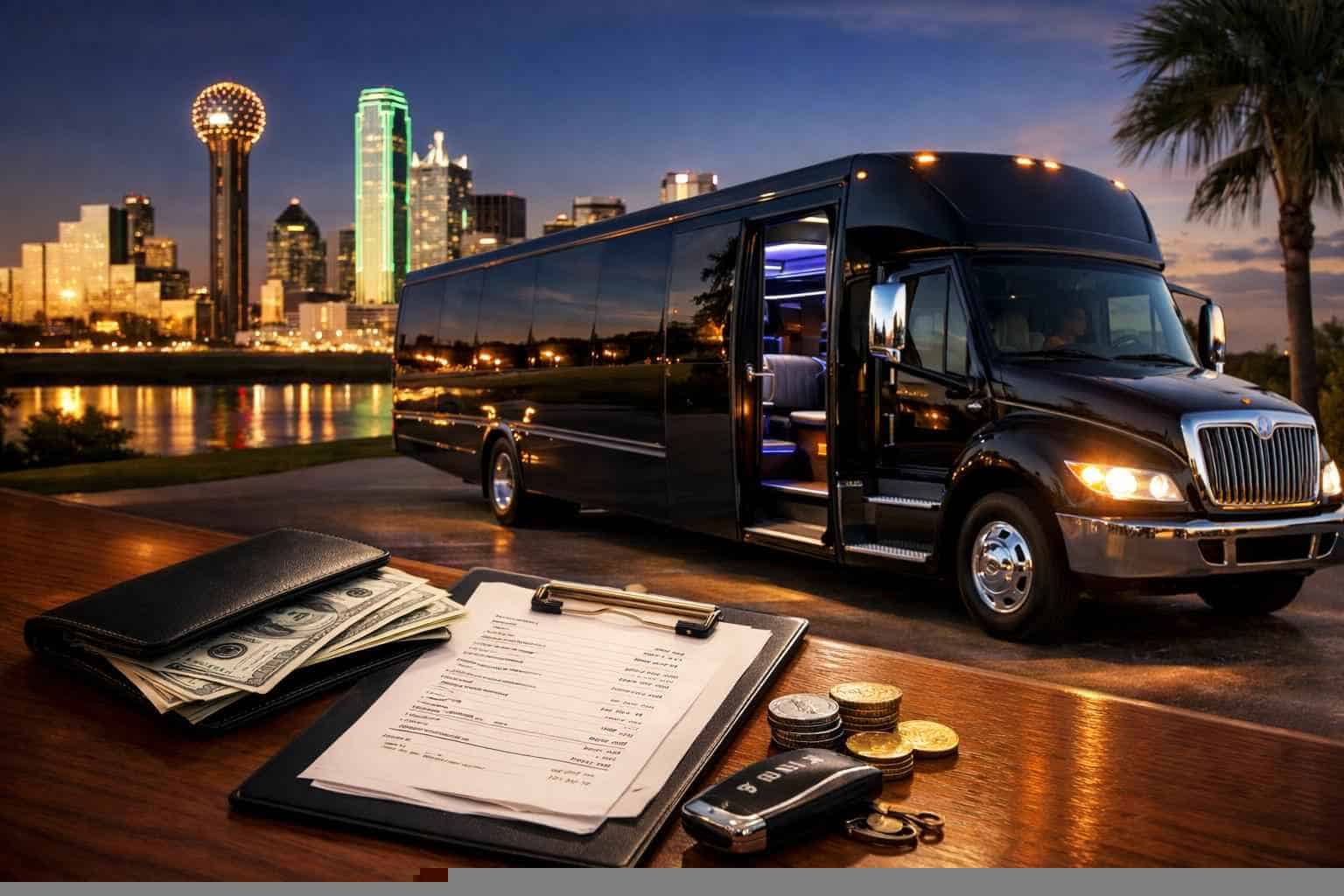 Limo Bus Rental Prices in Mesquite TX