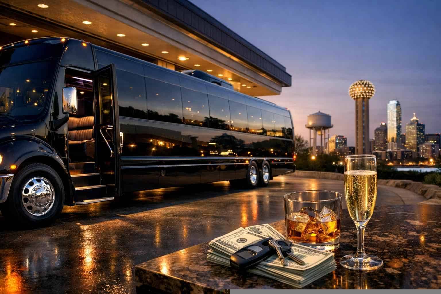 Limo Bus Rental Prices in Sachse TX