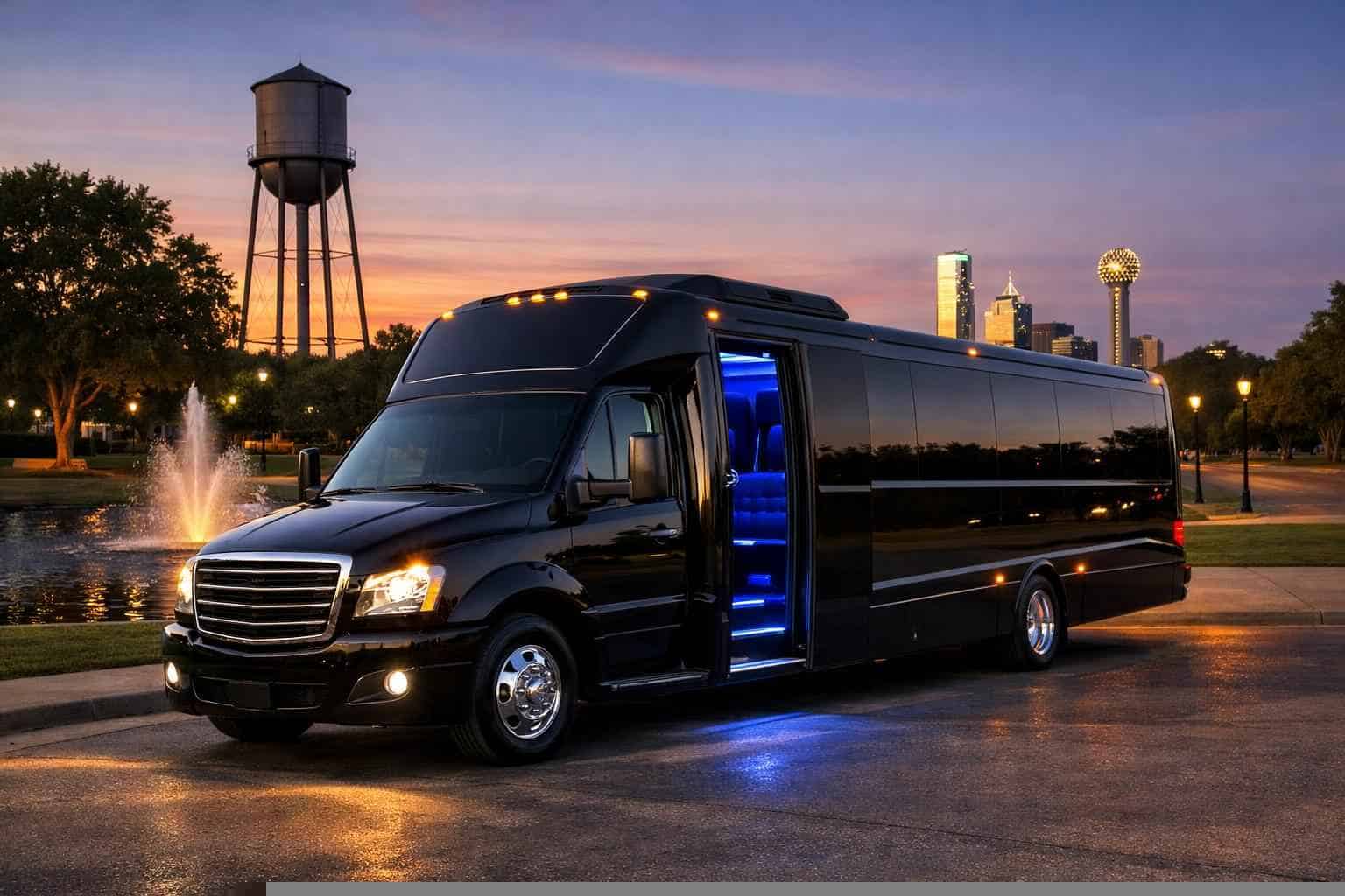 Limo Bus Rental Services in Balch Springs Texas