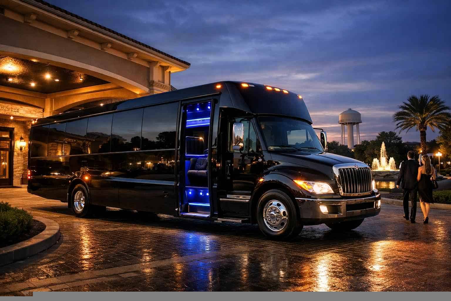 Limo Bus Rental Services in DeSoto Texas