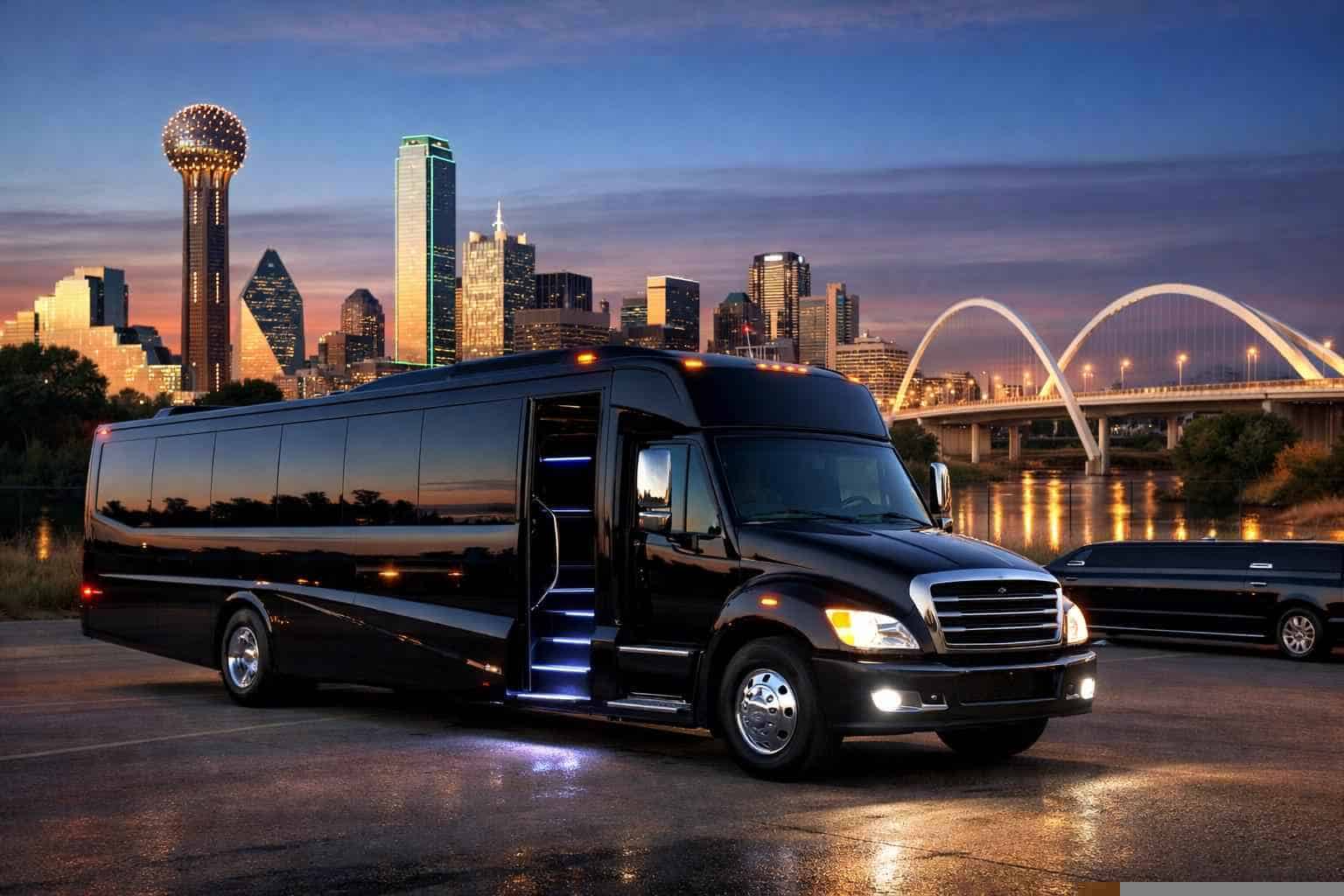 Limo Bus Rental Services in Grand Prairie Texas