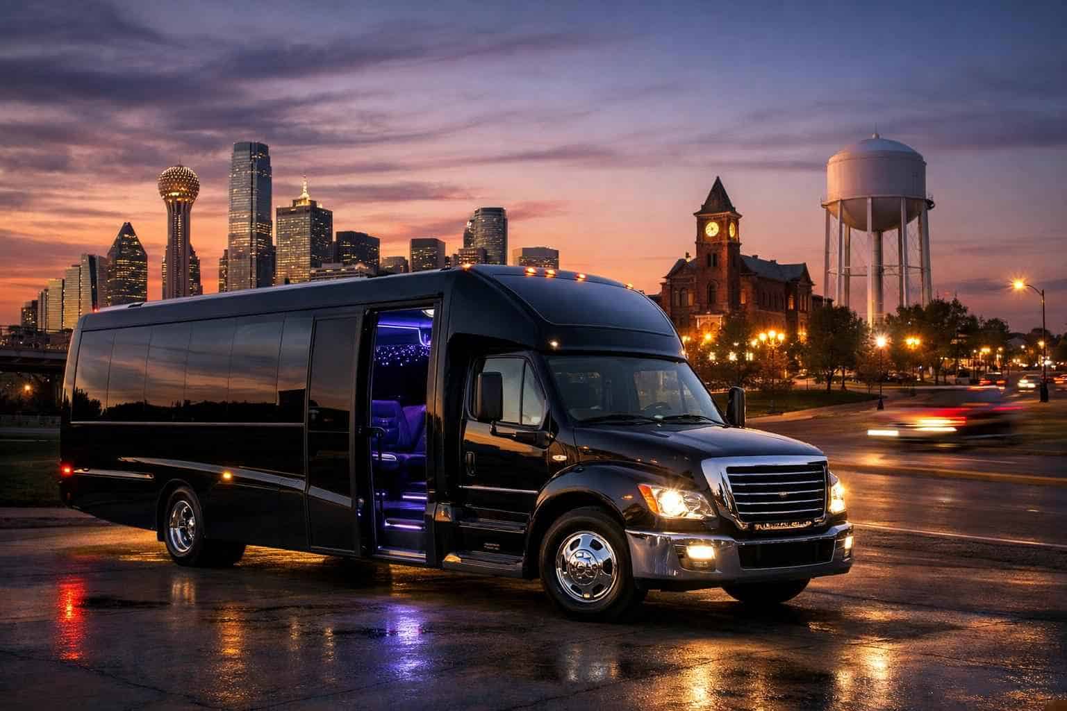 Limo Bus Rental Services in Lancaster Texas