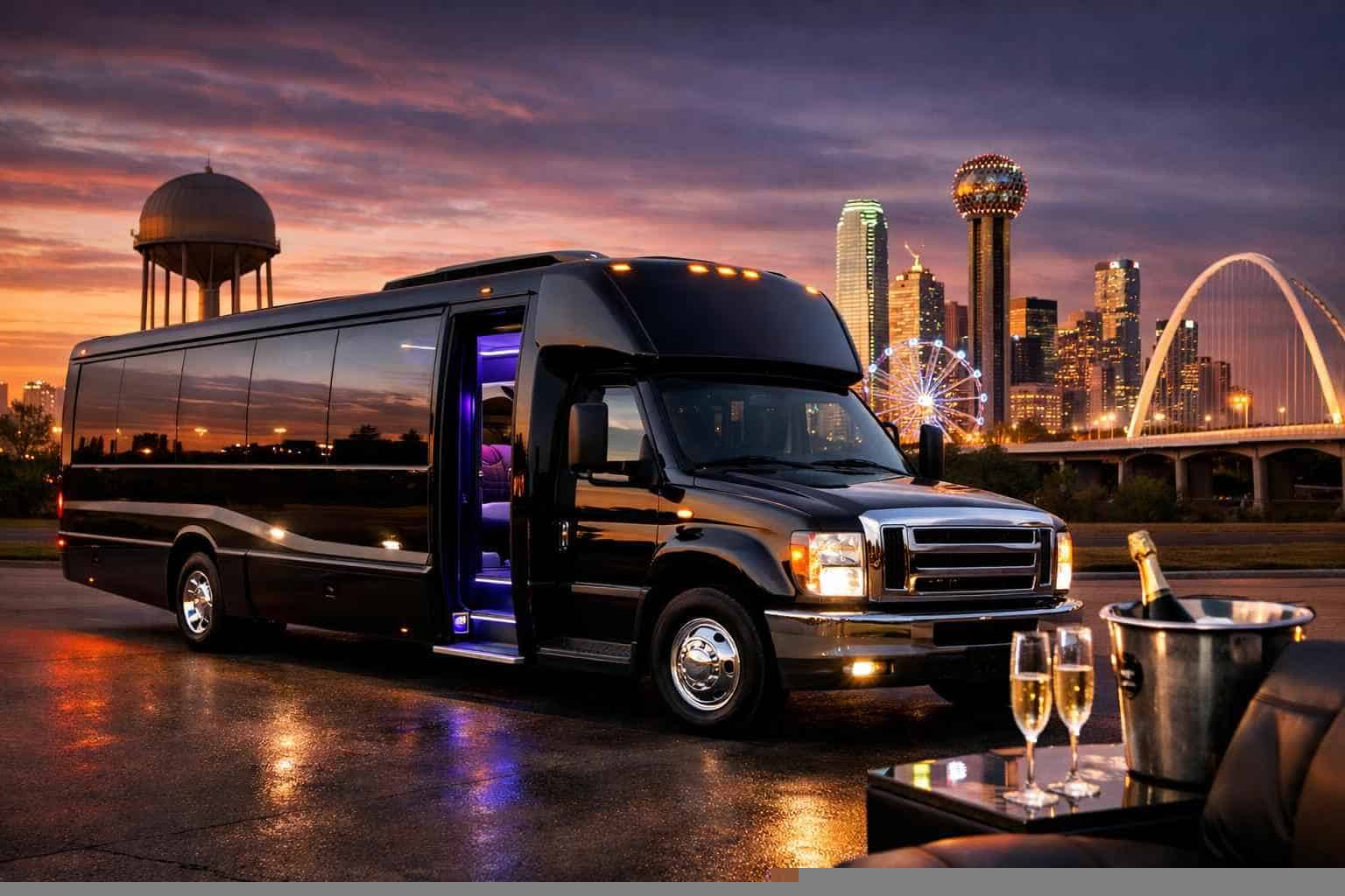 Limo Bus Rental Services in Mesquite Texas