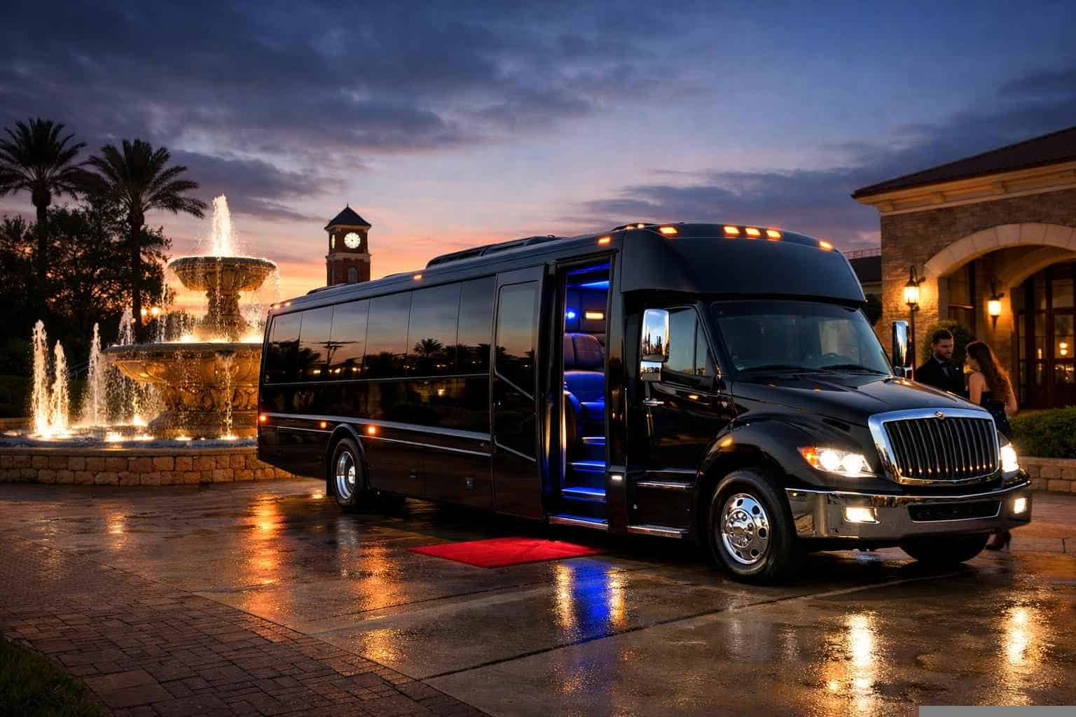 Limo Bus Rental Services in Sachse Texas