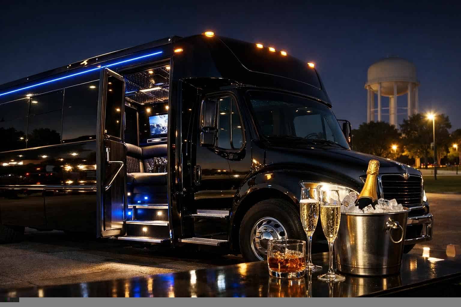 Limo Bus Service Balch Springs TX
