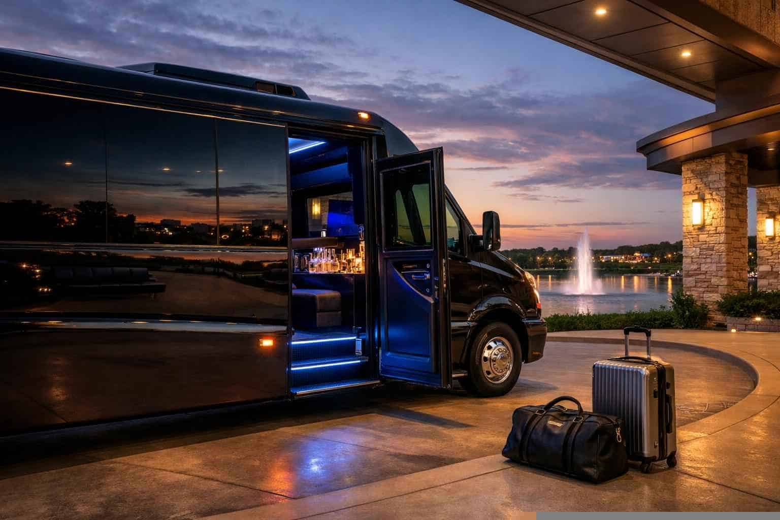 Limo Bus Service Grand Prairie TX