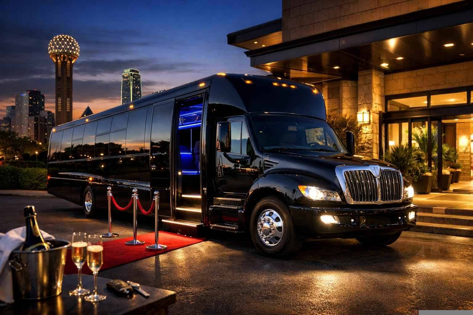 Limo Bus Service Lancaster TX