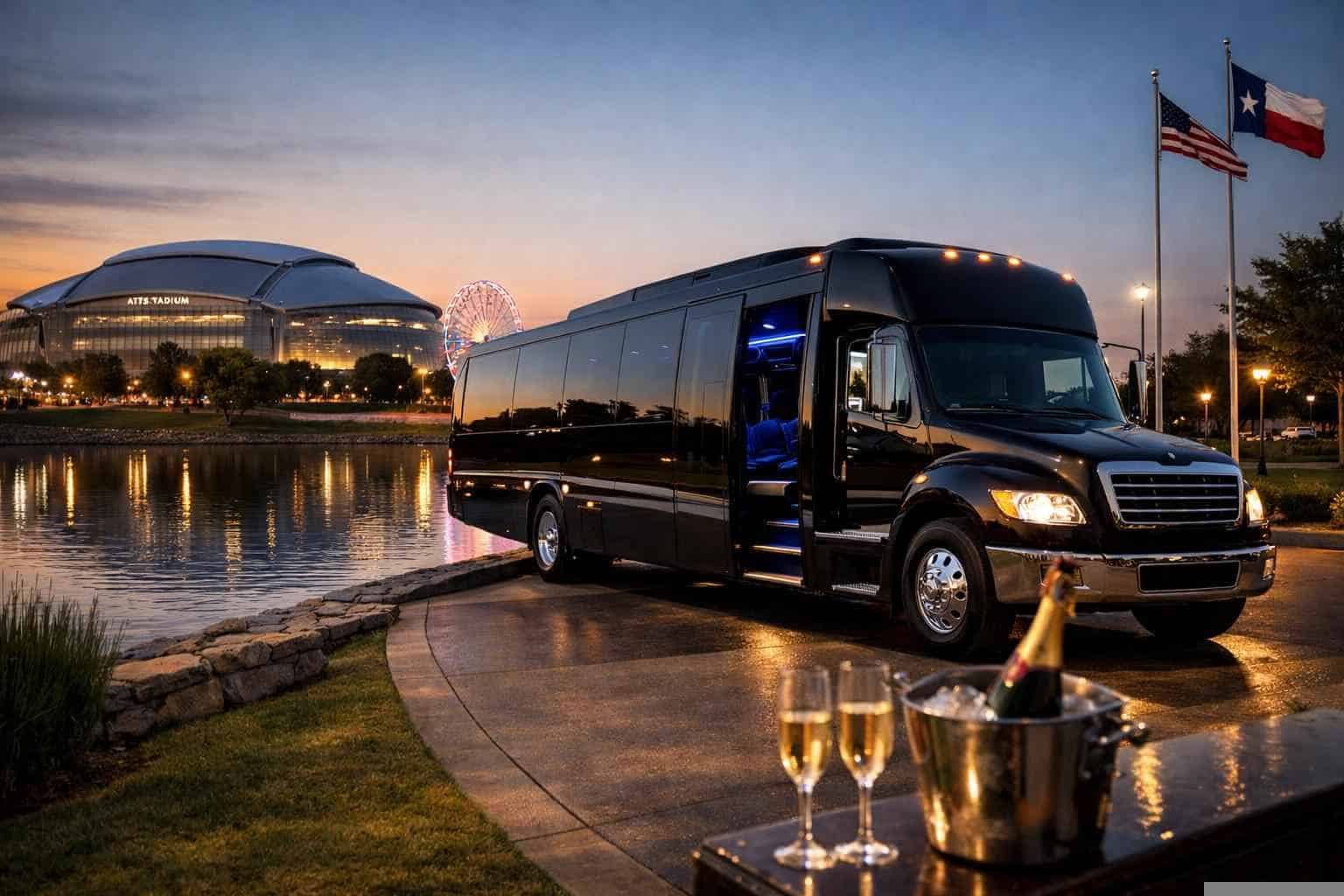 Limo Buses in Grand Prairie Texas
