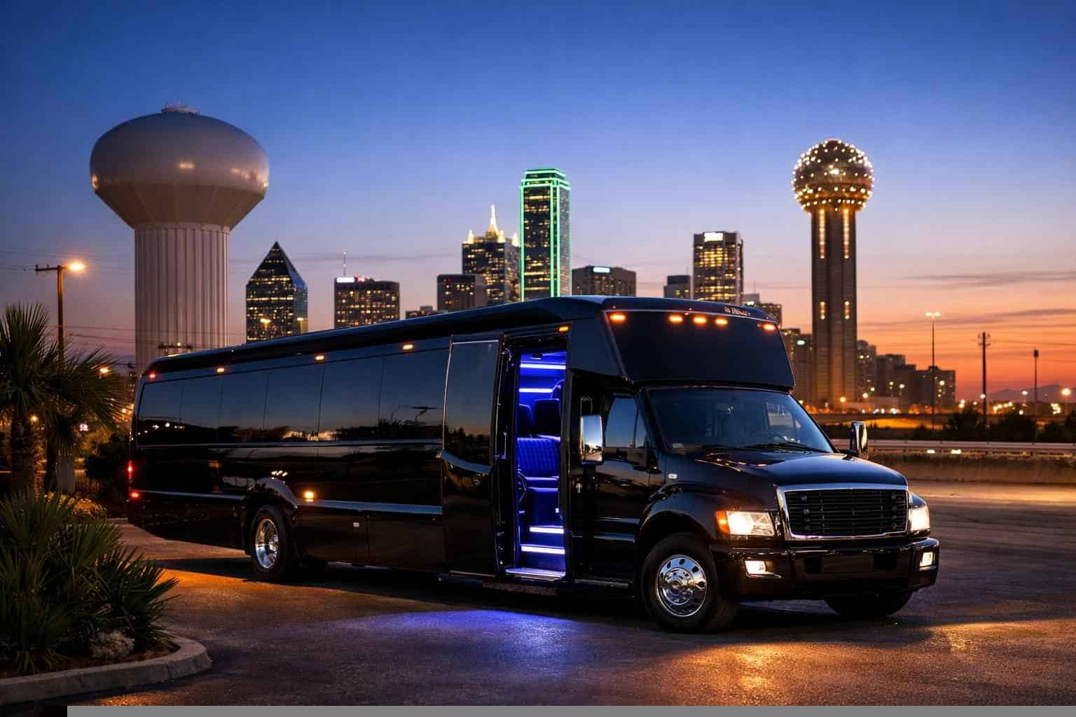 Limo Buses in Lancaster Texas