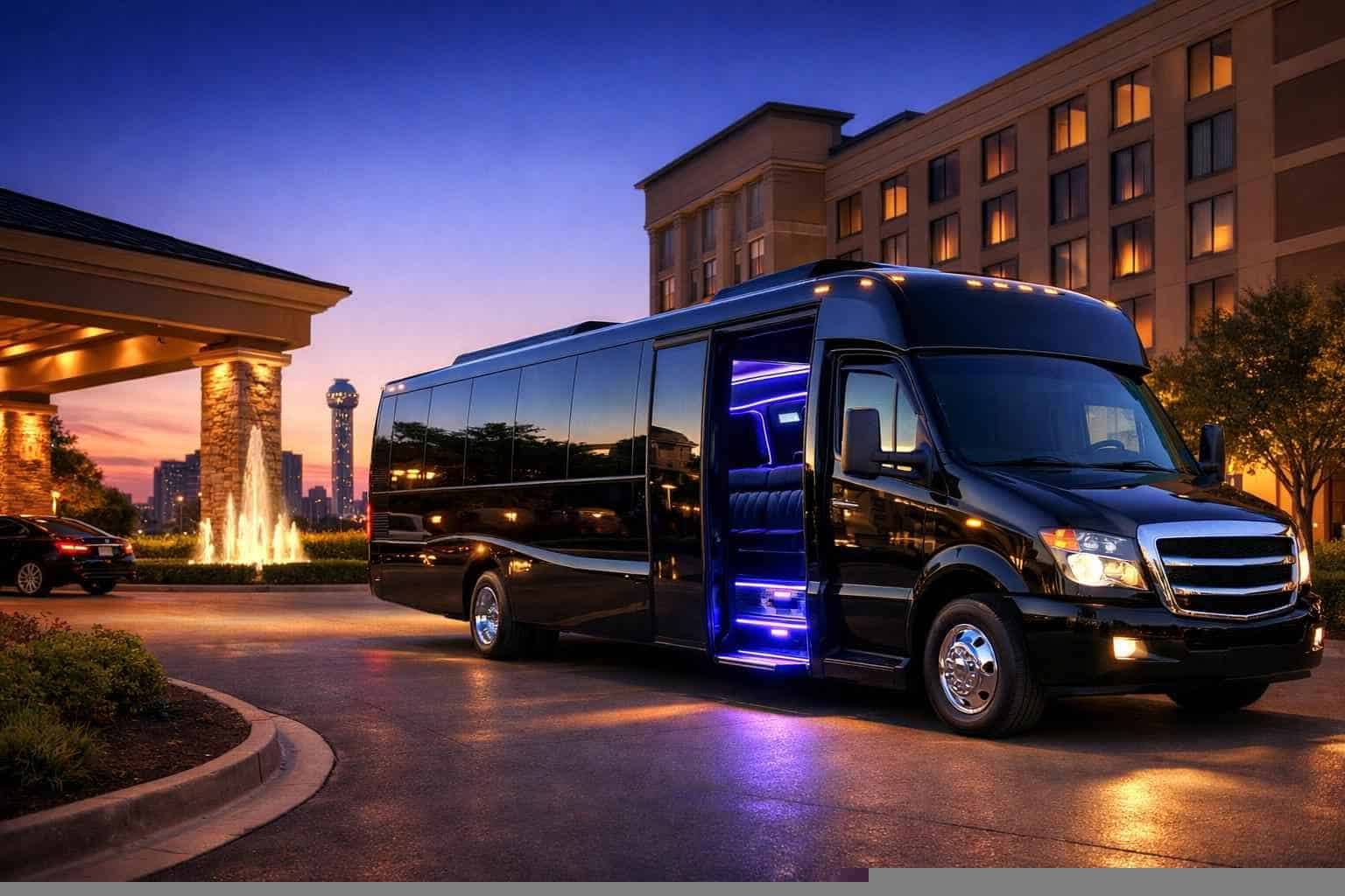 Limo Bus Rental Services in Duncanville Texas