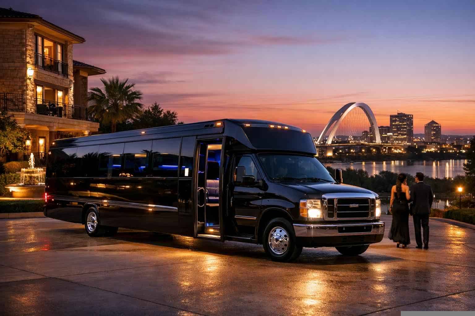 Limo Bus Rental Services in Garland Texas
