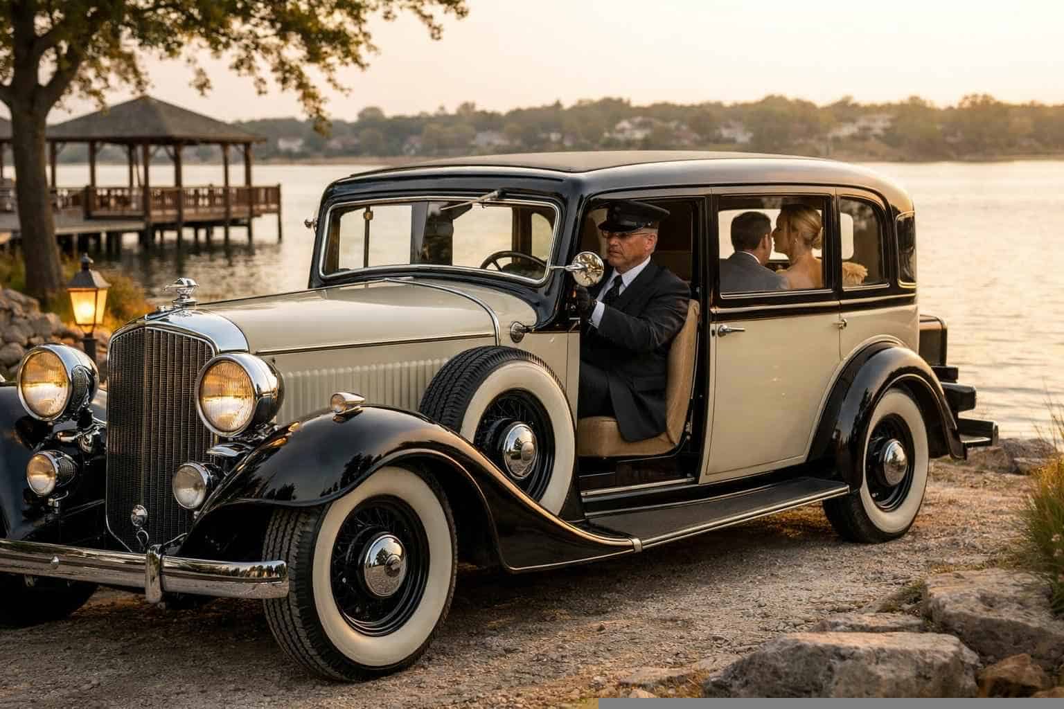 Little Elm Texas Antique Vehicle Rental with Driver