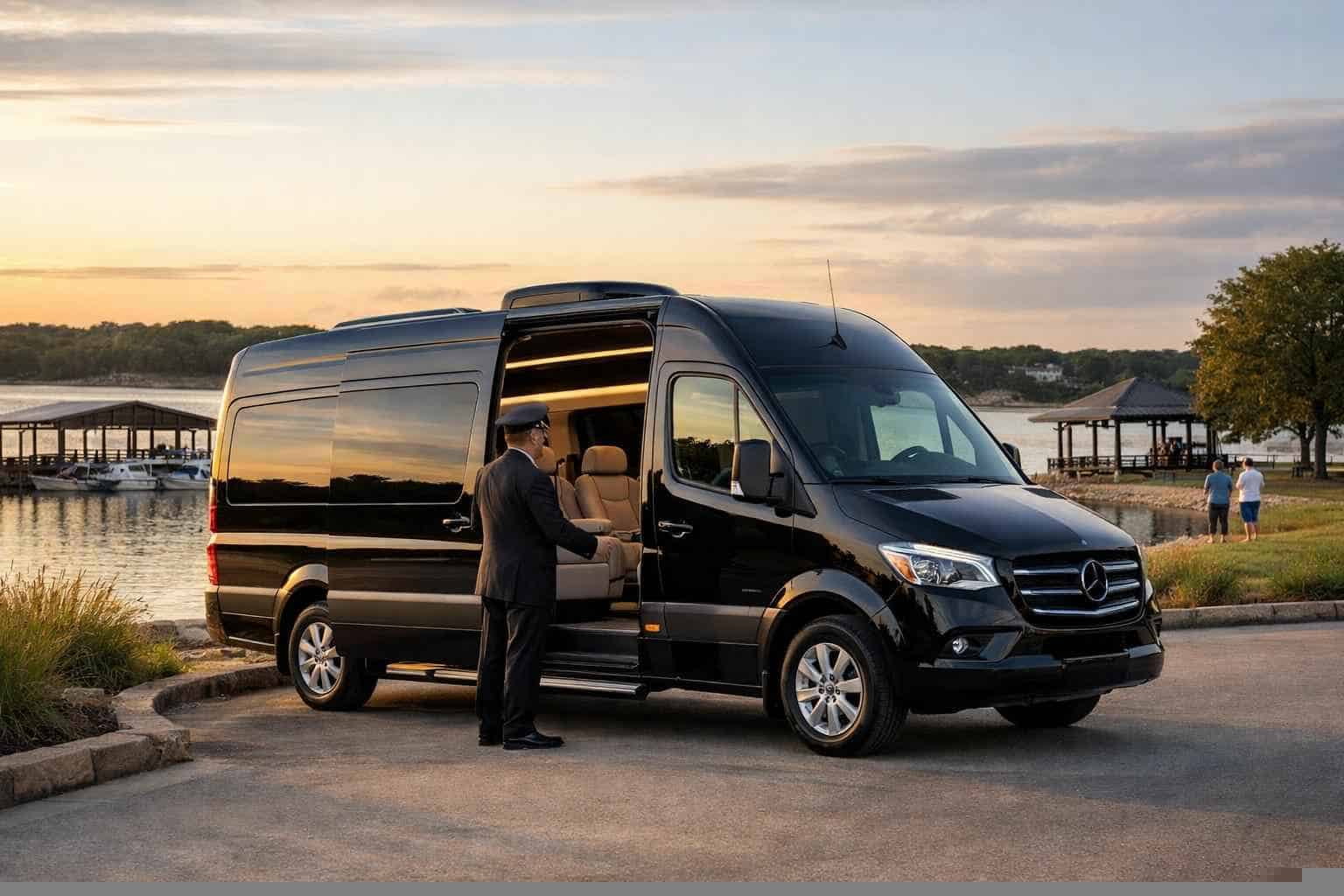 Little Elm Texas Passenger Van with Driver