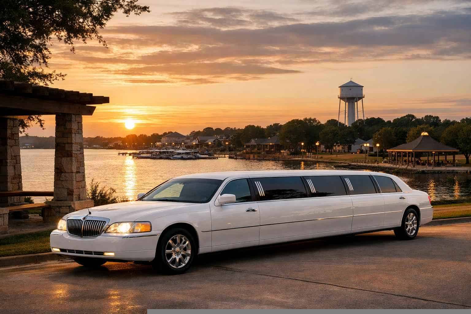 Little Elm Texas White Limo Rental