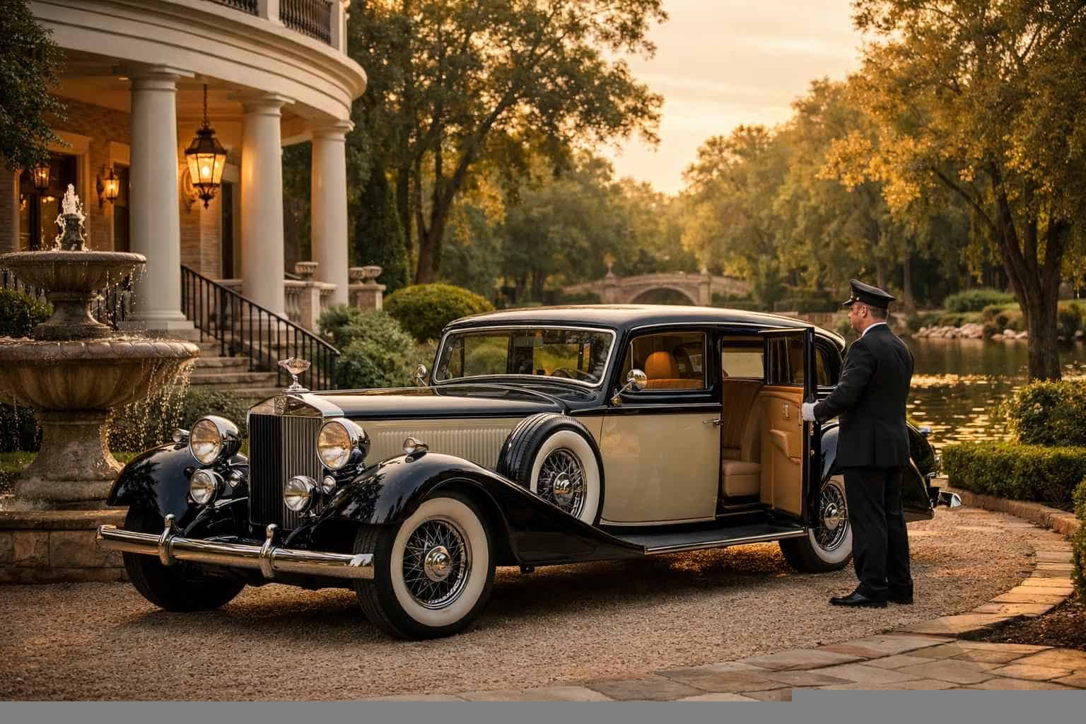 Luxury Antique Vehicle Rental with Driver in Balch Springs Texas