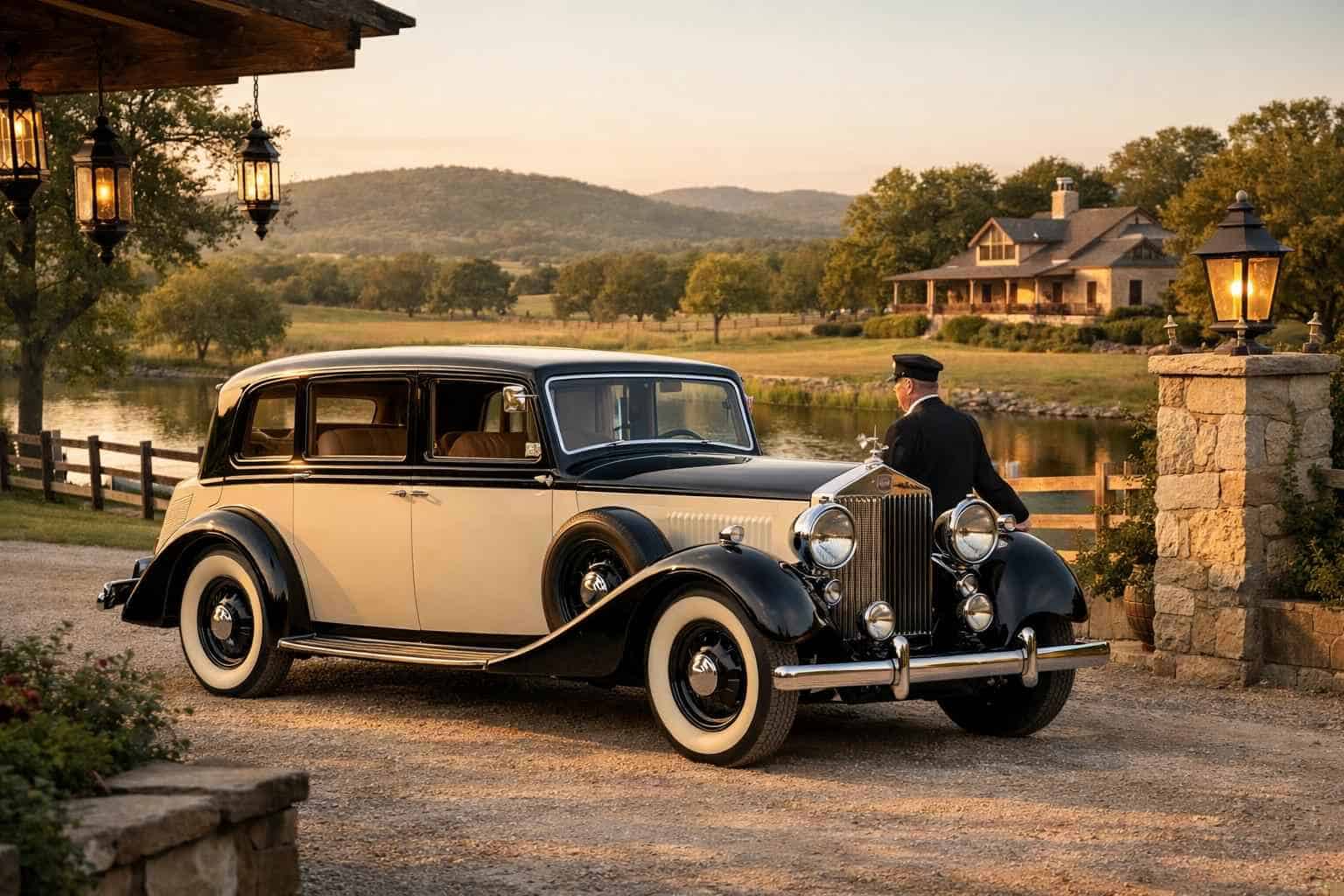 Luxury Antique Vehicle Rental with Driver in Cedar Hill Texas