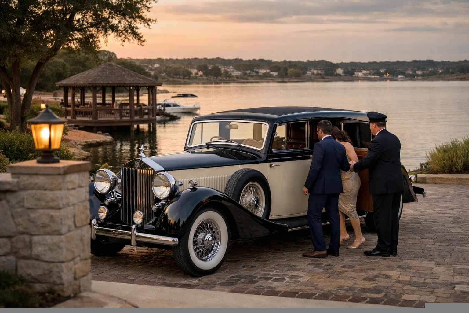 Luxury Antique Vehicle Rental with Driver in Little Elm Texas