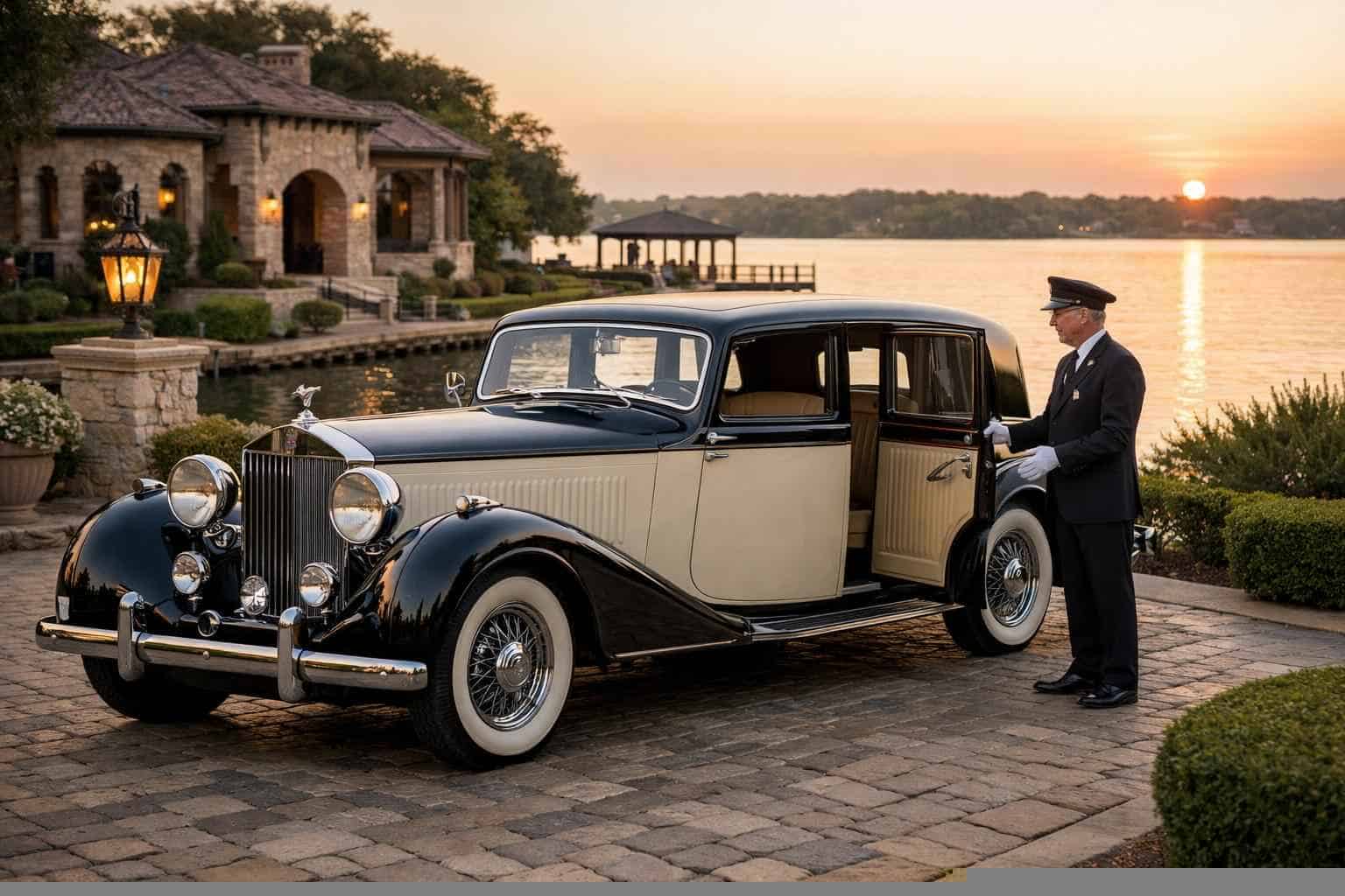 Luxury Antique Vehicle Rental with Driver in Rowlett Texas
