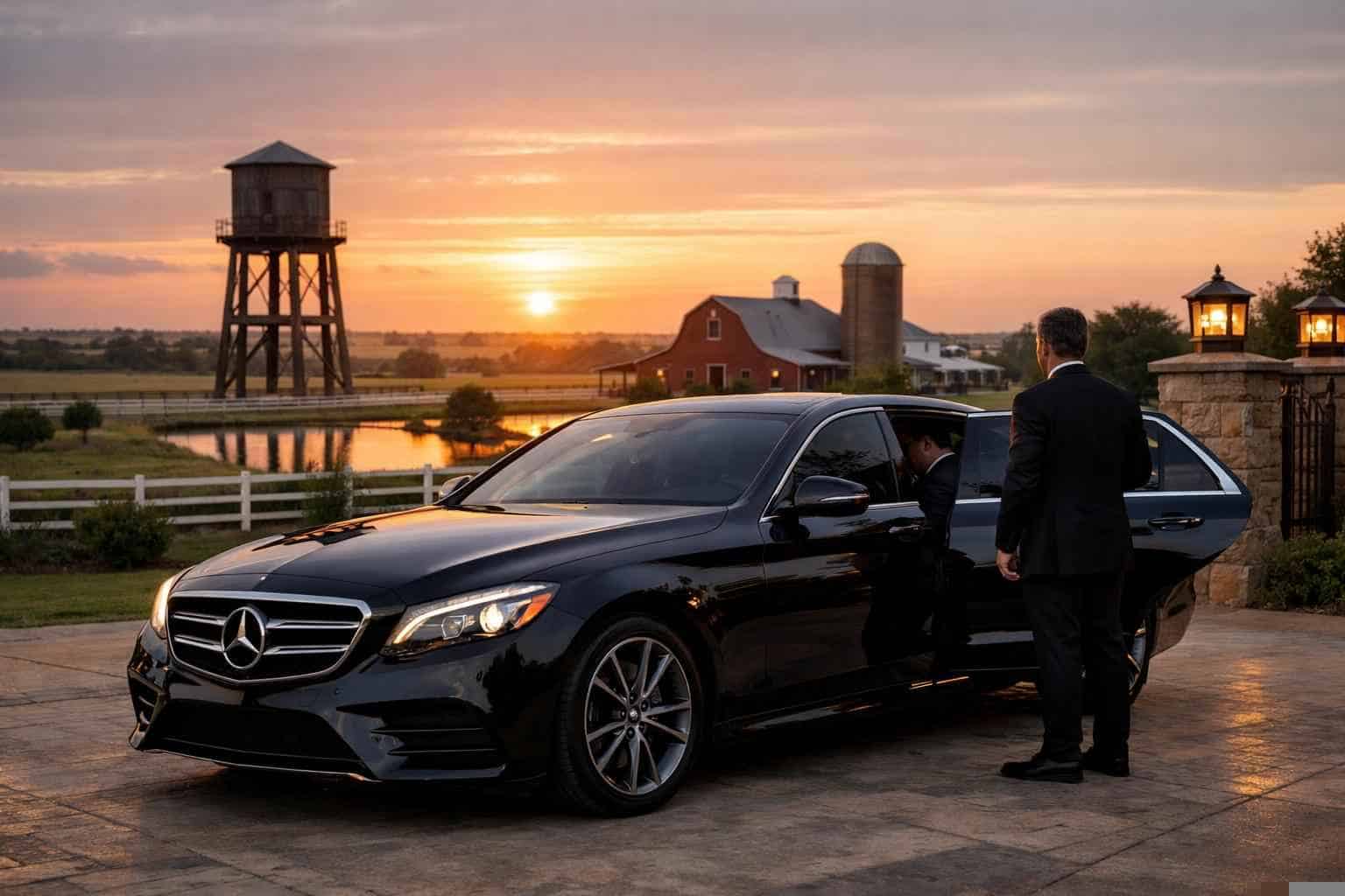 Luxury Black Car Service in Celina Texas