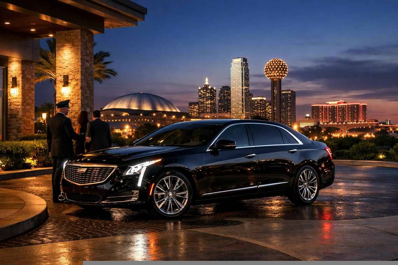 Luxury Black Car Service in Mesquite Texas