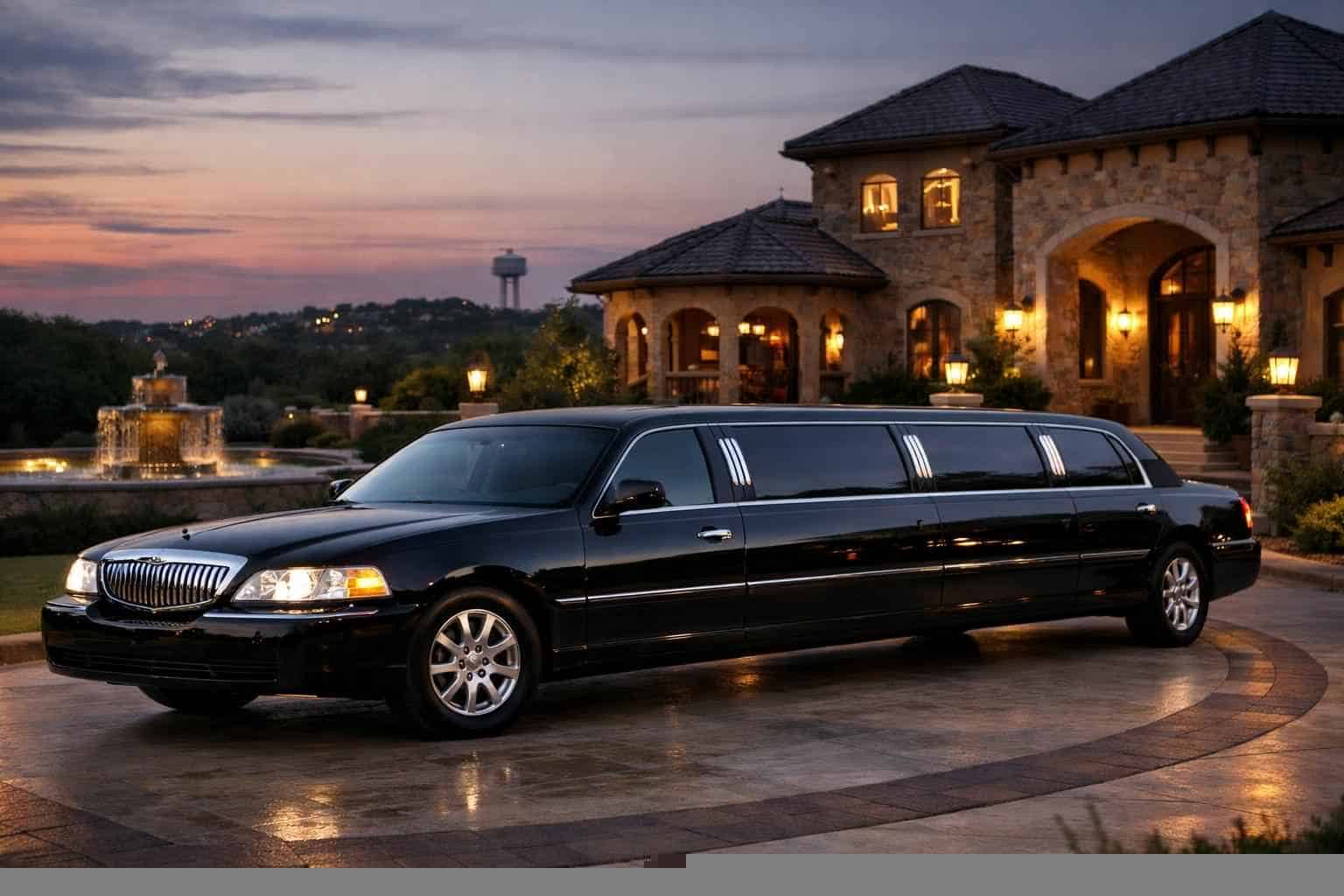 Luxury Black Limo Rental in Cedar Hill Texas