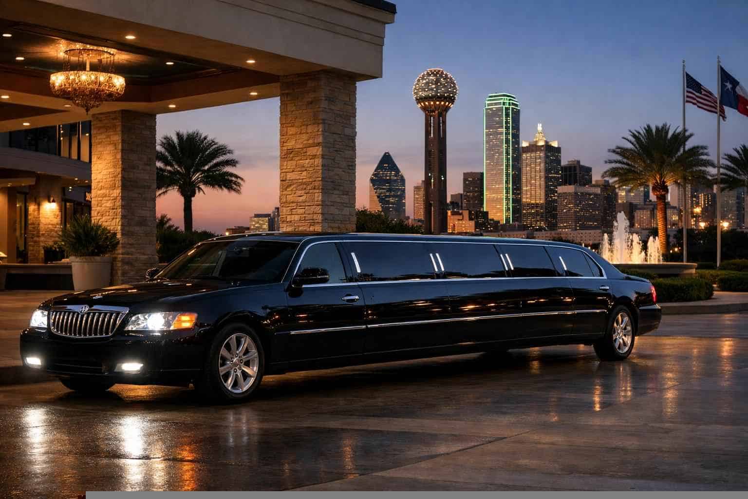 Luxury Black Limo Rental in Duncanville Texas