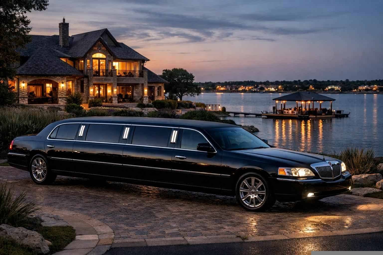 Luxury Black Limo Rental in Little Elm Texas