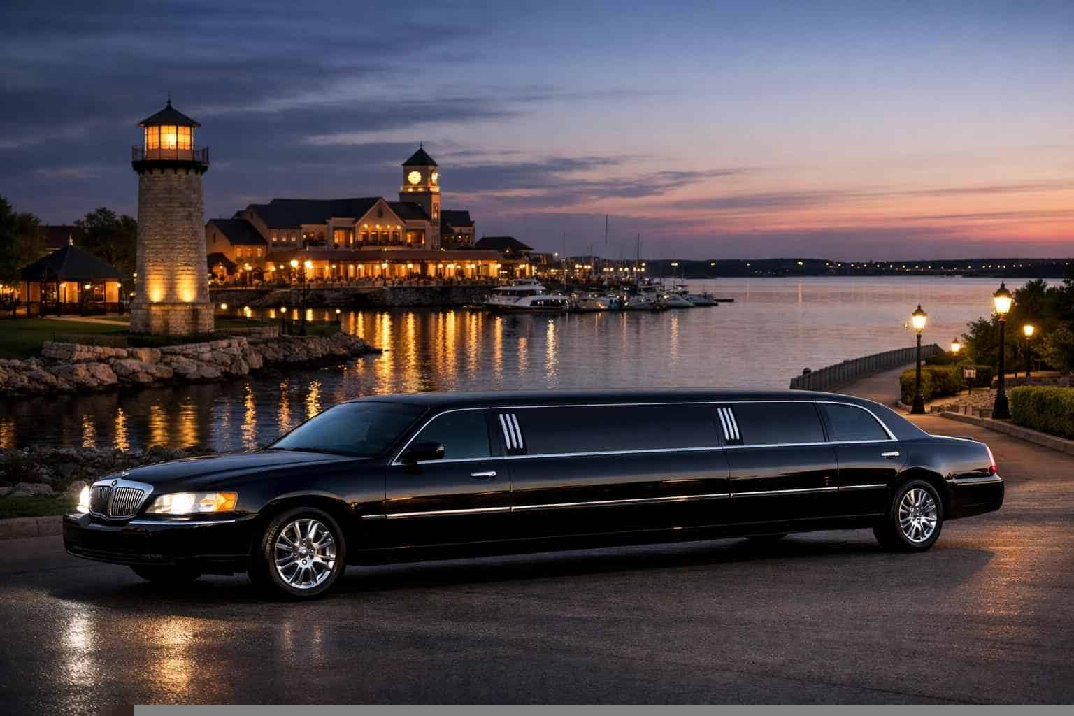 Luxury Black Limo Rental in Rockwall Texas