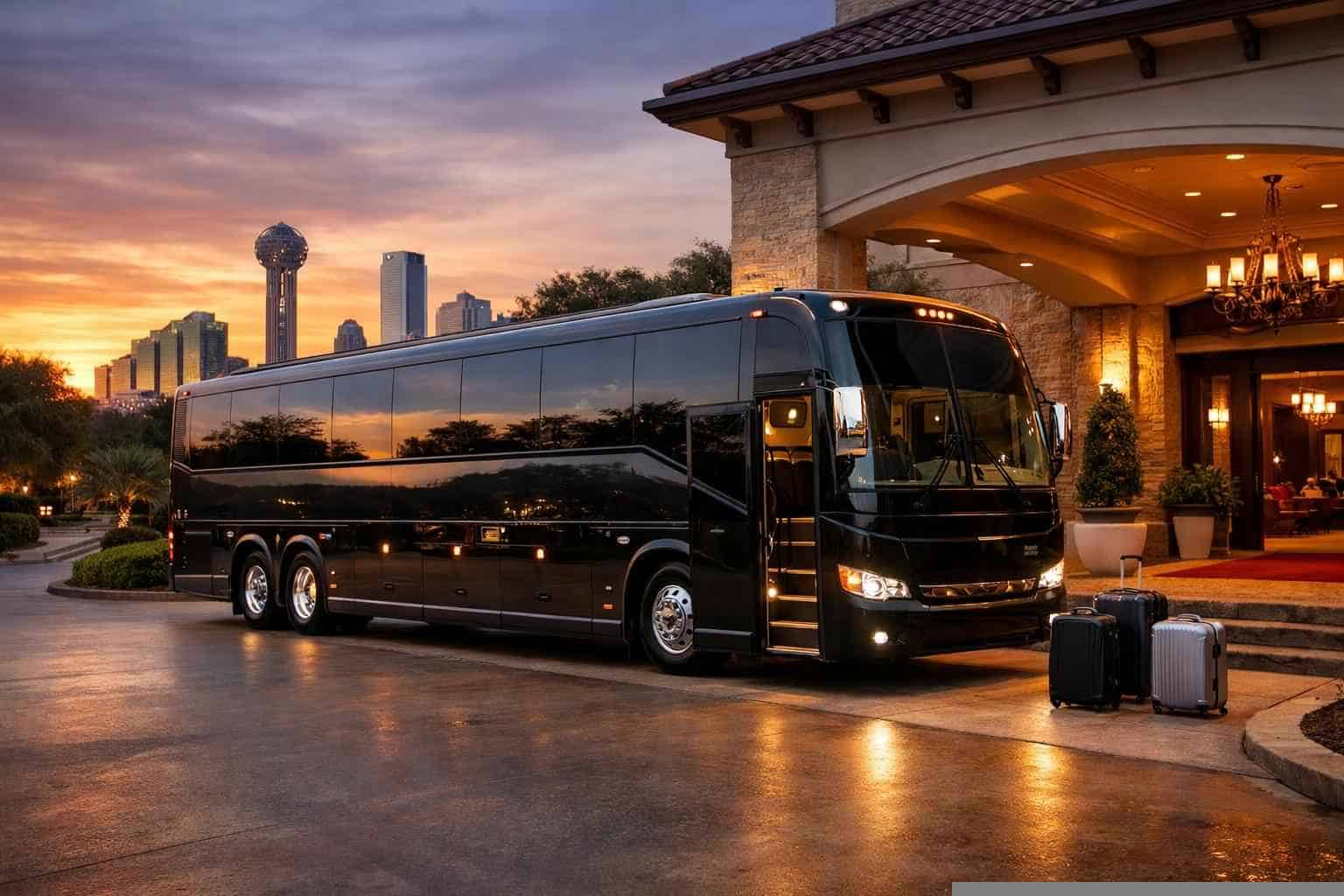 Luxury Bus Rental in Duncanville Texas